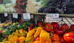 Image of vegetables at the farmers market
