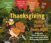 Thanksgiving Family Skate Night and Dance Party