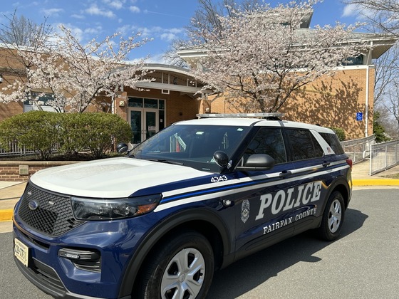 West Springfield District Station Vehicle in Front