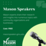 Mason Speakers Promo