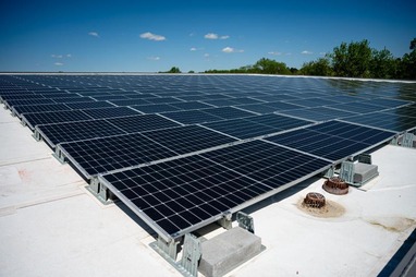 solar panels at spring hill rec