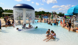 Image of kids playing at the Water Mine Family Swimmin Hole