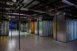 photo of inside a data center