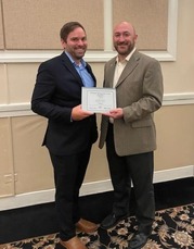 ASHRAE winners posing with certificate