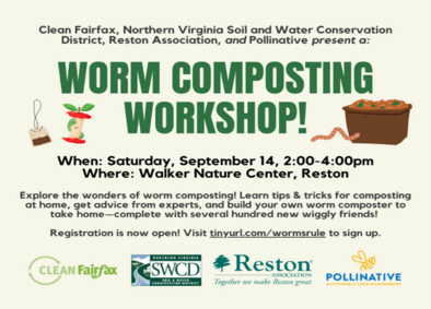 worm composting bin workshop graphic