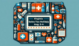 Virginia Sales Tax Holiday - Aug. 2-4