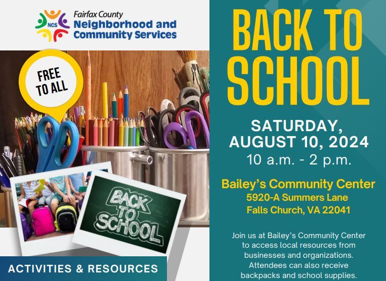 Bailey's back-to-school event
