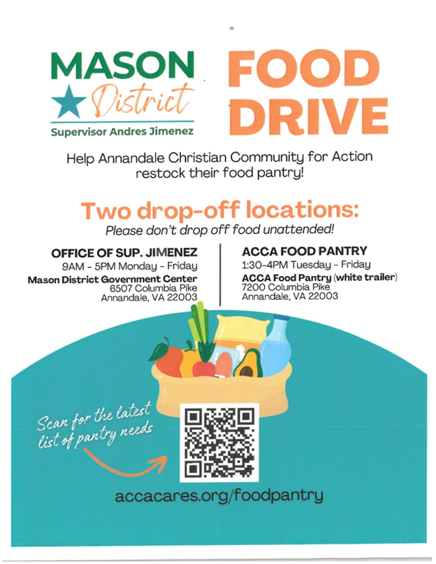 Food Drive Flyer