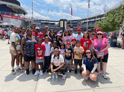 group at the nationals game
