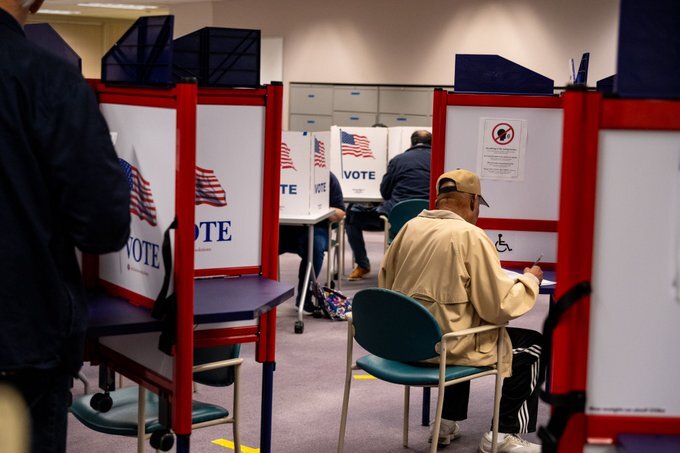 Early voting numbers in the county