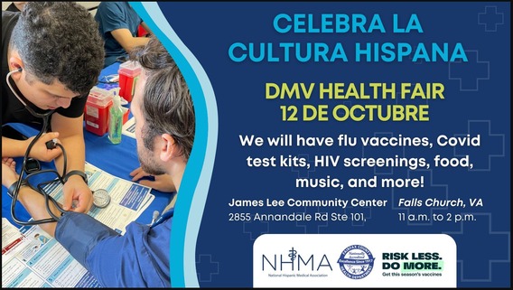 DMV health fair promo