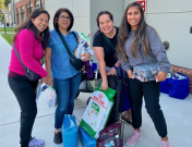 Group of women at a Pop-Up Pet Pantry