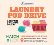 Laundry pod drive