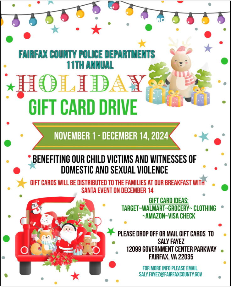 Holiday Gift Card Drive