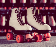 Image of roller skates. 
