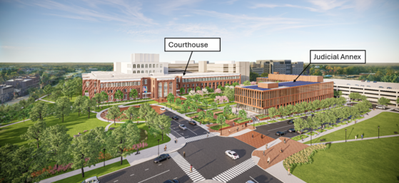 judicial annex graphic rendering