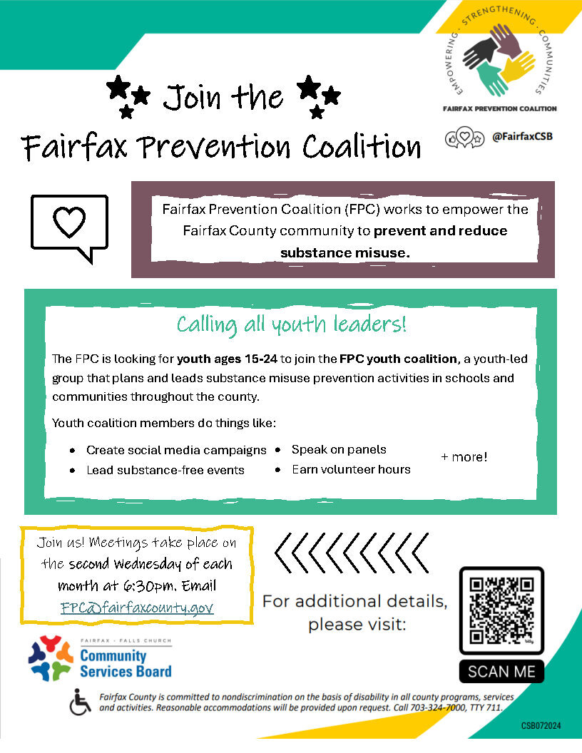 Youth Coalition Prevention Flyer
