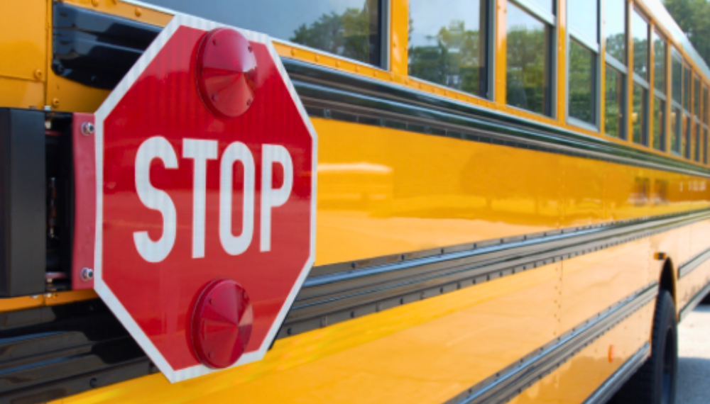 School bus stop arm.
