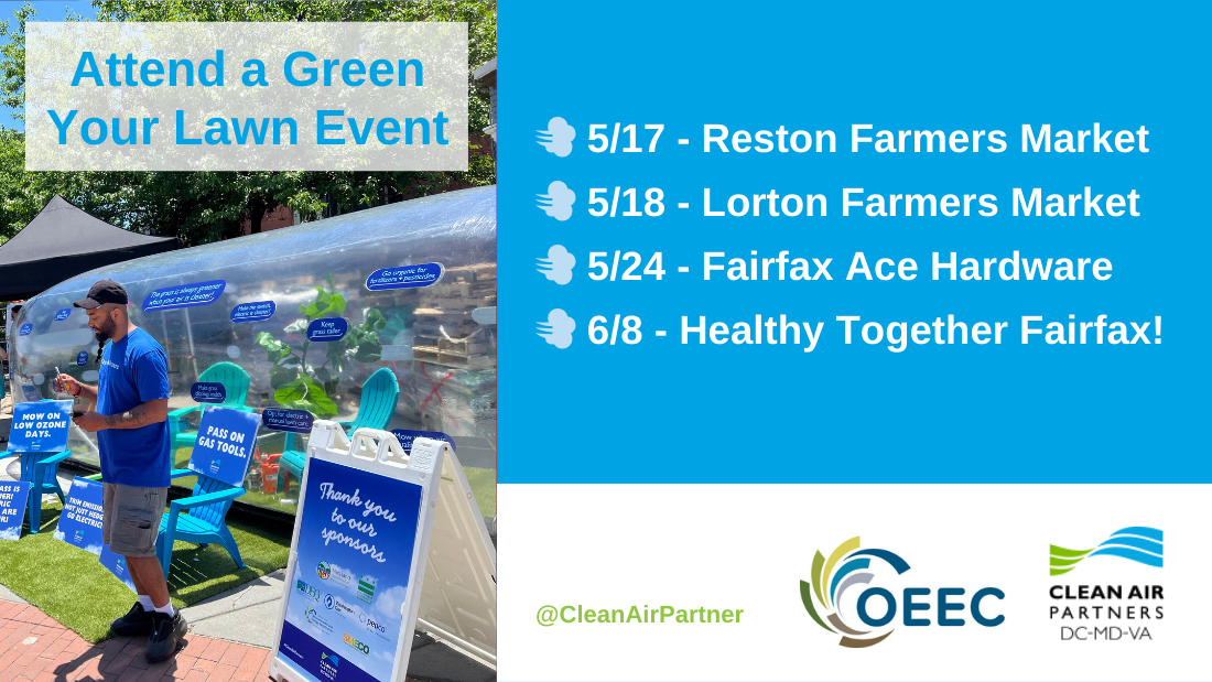 graphic about clean air partners upcoming events