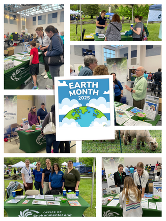 collage of photos from various events