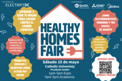 healthy homes fair event promo graphic
