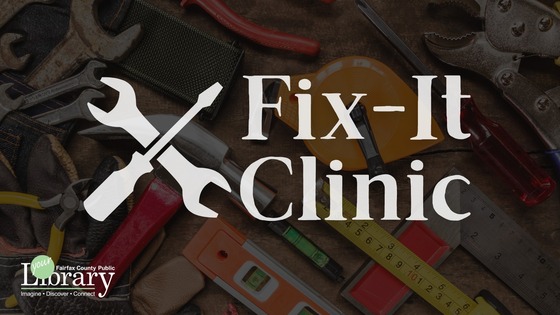 fix it clinic promo graphic