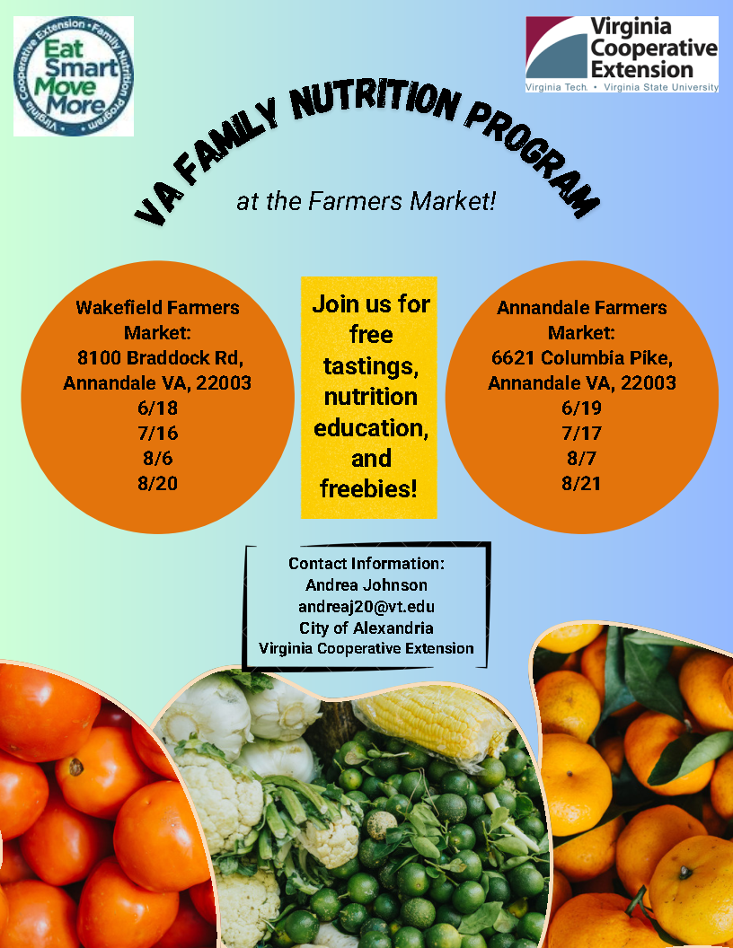 VA Family Nutrition Program at Farmers Markets