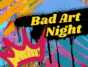 Bad Art Night Event Graphic