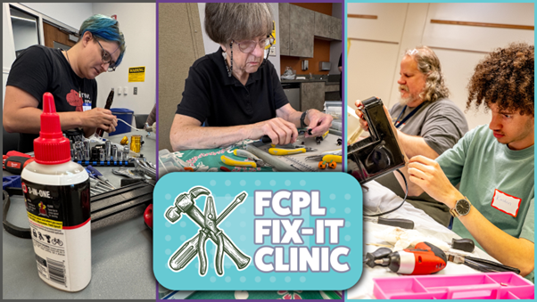 fix it clinic helpers collage