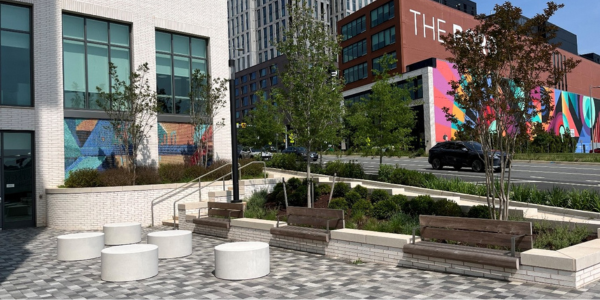 photo of outdoor sitting area in tysons