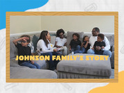 photo of the Johnson family