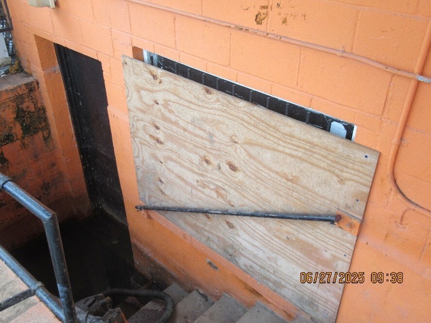 picture showing the building gap closed