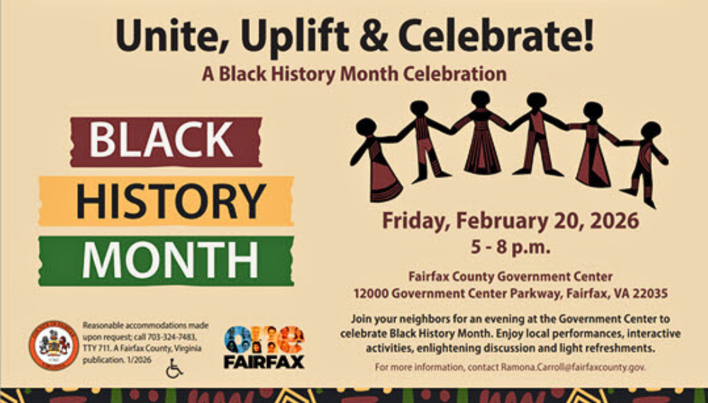 Unite, Uplift and Celebrate. Black History Month Celebration.