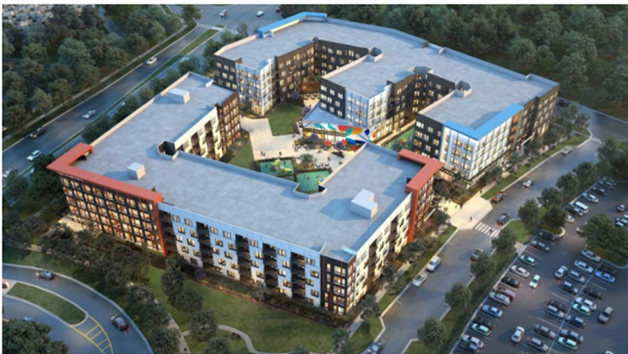 rendering of fairfax crest development