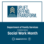 DFS Celebrates Social Work Month