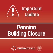 Pennino Building Closure Update graphic
