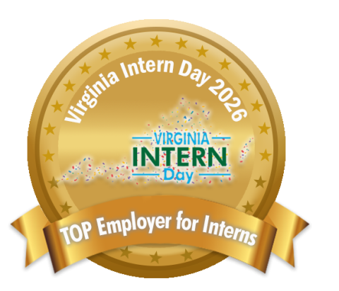 Virginia Intern Day Top Employer for Interns Award.