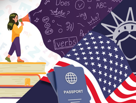 English Language Learning and Citizenship icons