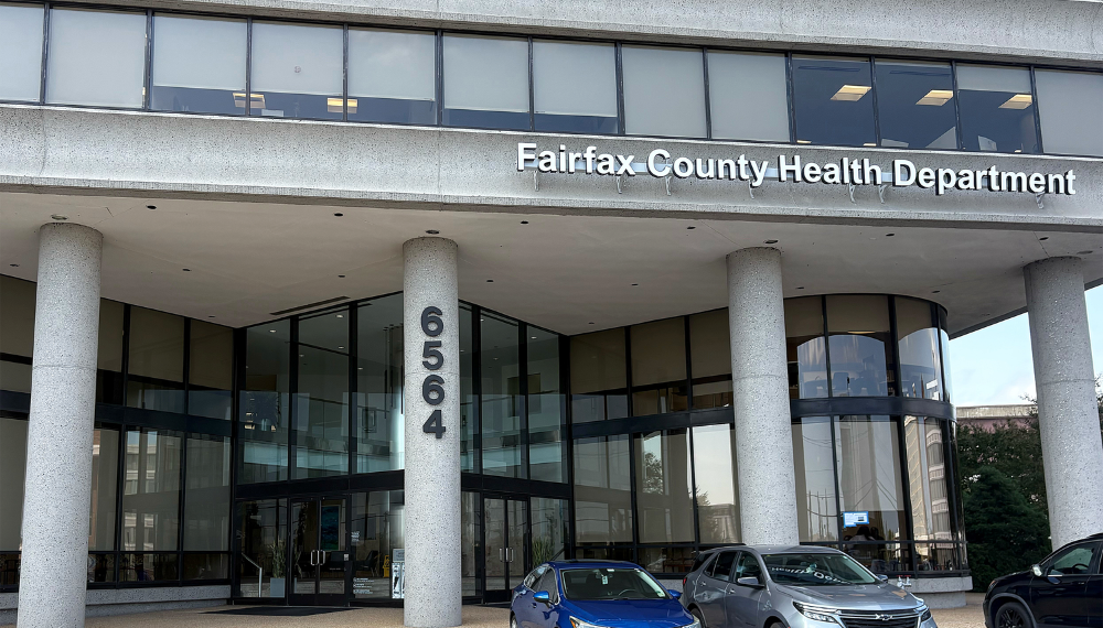The outside of the Franconia Springfield Public Health Center.
