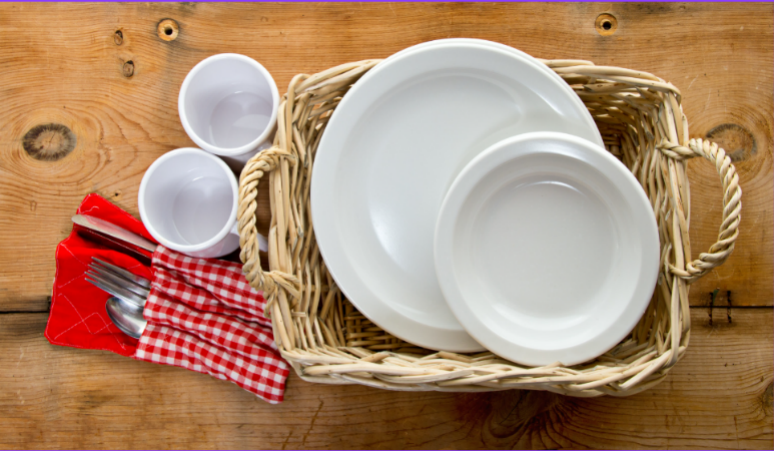 photo of a picnic kit. 