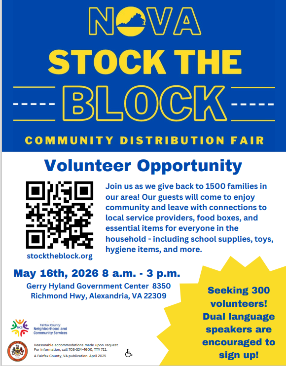 NoVA Stock the Block