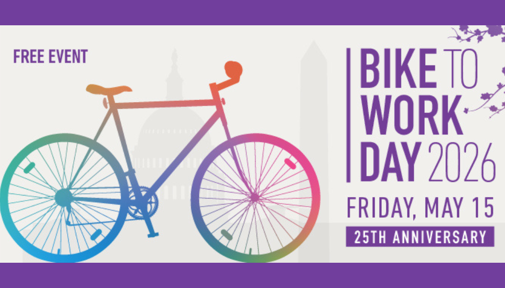 Bike to Work Day, Friday, May 15. 25th anniversary. 