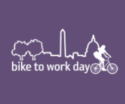 Bike to Work Day logo.