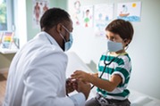 doctor with a patient