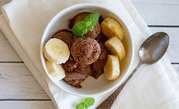 ice cream in a bowl