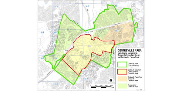 Centreville area map.