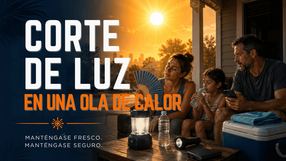 Corte de luz en eola de calor