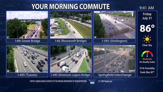 Traffic and Weather Cams