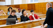 students in lecture