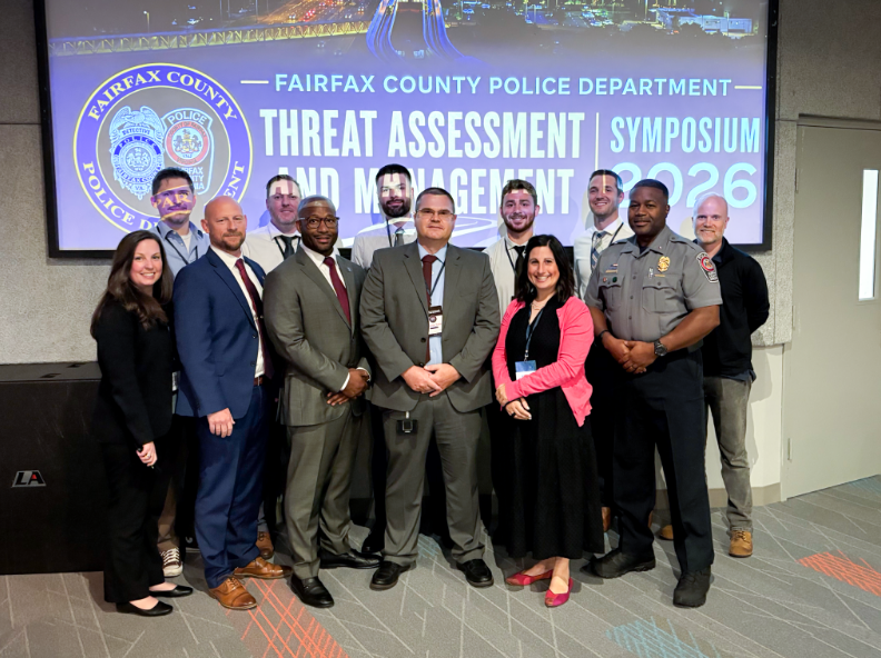 Group of attendees at the Threat Assessment and Management Symposium.